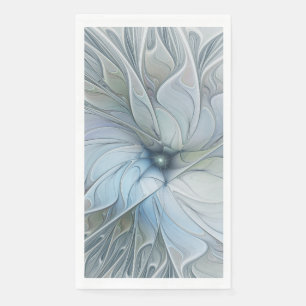 Servilleta De Papel Belleza elegante arte abstracto fractal flor moder