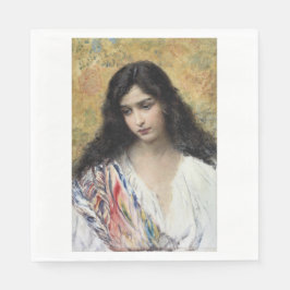 Servilleta De Papel Belleza rusa (por Konstantin Makovsky)