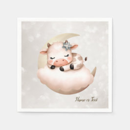 Servilleta De Papel Bellos animales de bebé que duermen