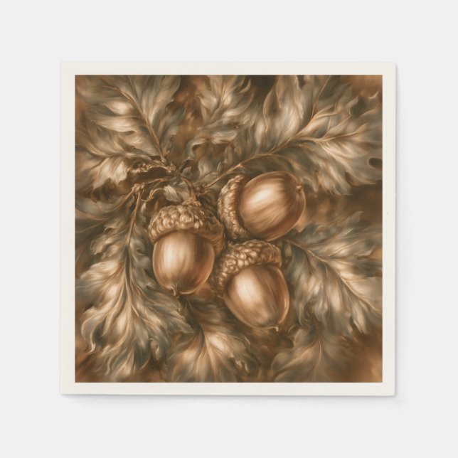 Servilleta De Papel Bellotas (Anverso)