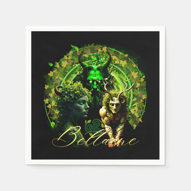 Servilleta De Papel Beltaine (Anverso)