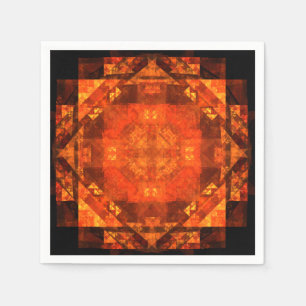 Servilleta De Papel Bendición del arte abstracto