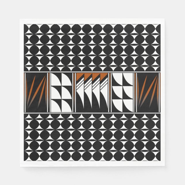 Servilleta De Papel Bendiciones de la pluma del suroeste (Anverso)