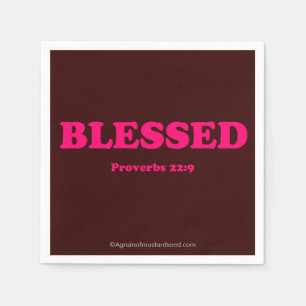 Servilleta De Papel Bendito