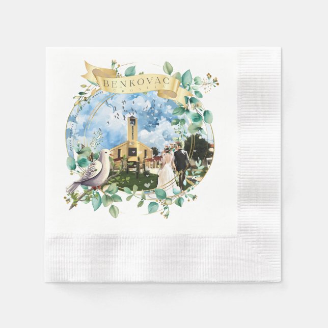 Servilleta De Papel Benkovac (Anverso)