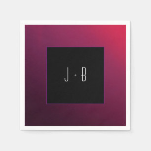 Servilleta De Papel Berry Minimalista Napkin