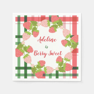 Servilleta De Papel Berry Sweet Strawberry Fiesta