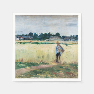 Servilleta De Papel Berthe Morisot - En el trigal en Gennevillier