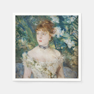Servilleta De Papel Berthe Morisot - Joven muchacha con traje de baile