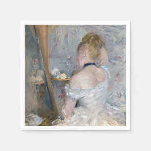 Servilleta De Papel Berthe Morisot - Mujer en su tocador