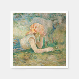 Servilleta De Papel Berthe Morisot - Pastores descansando
