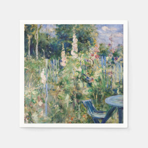 Servilleta De Papel Berthe Morisot - Rosas Trébol / Malvarrosas