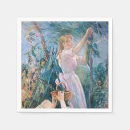 Servilleta De Papel Berthe Morisot - The Cherry Picker