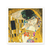 Beso de Gustav Klimt / Arte Romántico del Día de S