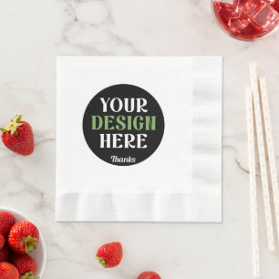 Servilleta De Papel beso de hershey®, único, elegante y minimalista, p