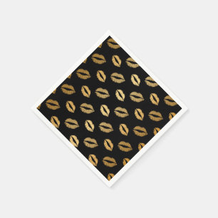 Servilleta De Papel Besos dorados