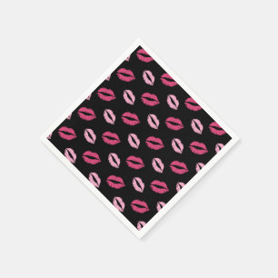 Servilleta De Papel Besos Rosados