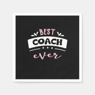 Servilleta De Papel Best Coach Ever Gift Idea