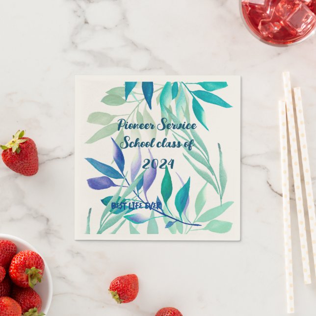 Servilleta De Papel Best Life Ever - Pioneer School  (In situ)