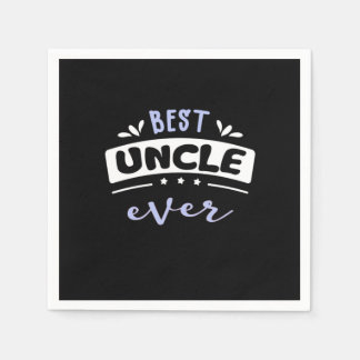 Servilleta De Papel Best Uncle Ever Gift Idea
