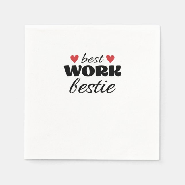 Servilleta De Papel Best Work Bestie Classic (Anverso)