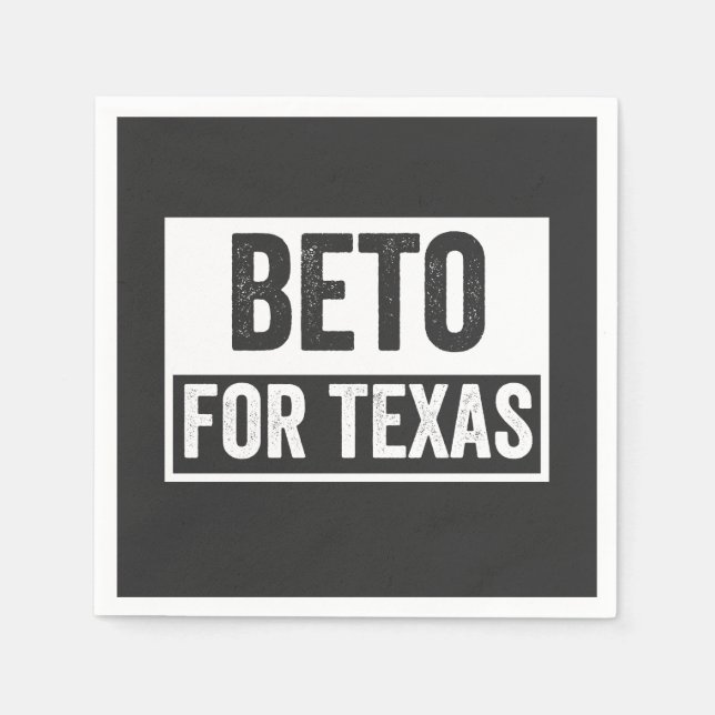 Servilleta De Papel beto para TEXAS (Anverso)