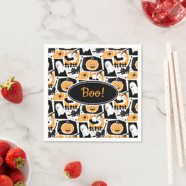 Servilleta De Papel Beware of the cat! (In situ)