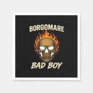 Servilleta De Papel Bgm Bad - Skeleton Hands Heart