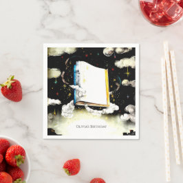 Servilleta De Papel Biblioteca Personalizado de cuento de hadas libro 