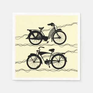 Servilleta De Papel Bicicleta Negro 1