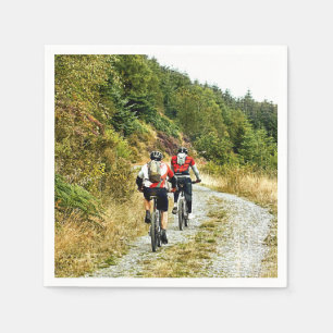 SERVILLETA DE PAPEL BICICLETAS DE MONTAÑA