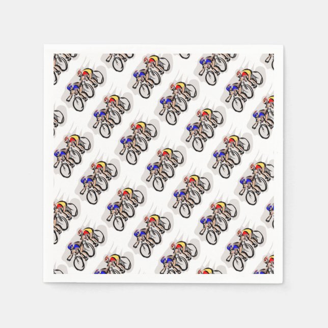 Servilleta De Papel Bicycles (Anverso)