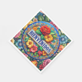 Servilleta De Papel BIENVENIDOS - ¡Qué Bonito!