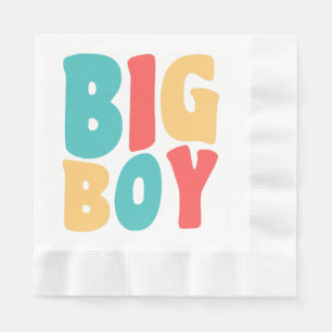 Servilleta De Papel Big Boy Funny Dice Niños Pequeños