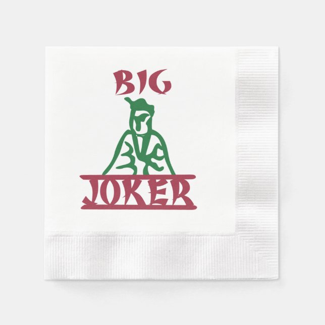 Servilleta De Papel Big Joker Napkin (Anverso)