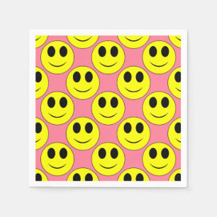 Servilleta De Papel Big Yellow Happy Face