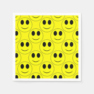 Servilleta De Papel Big Yellow Happy Face