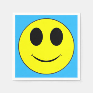 Servilleta De Papel Big Yellow Happy Face