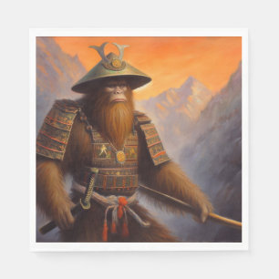 Servilleta De Papel Bigfoot Samurai
