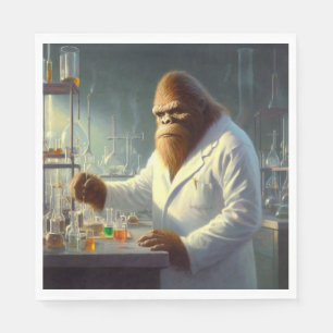 Servilleta De Papel Bigfoot Scientist