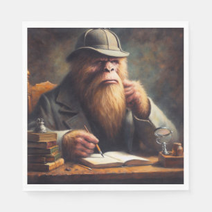 Servilleta De Papel Bigfoot Sherlock Holmes