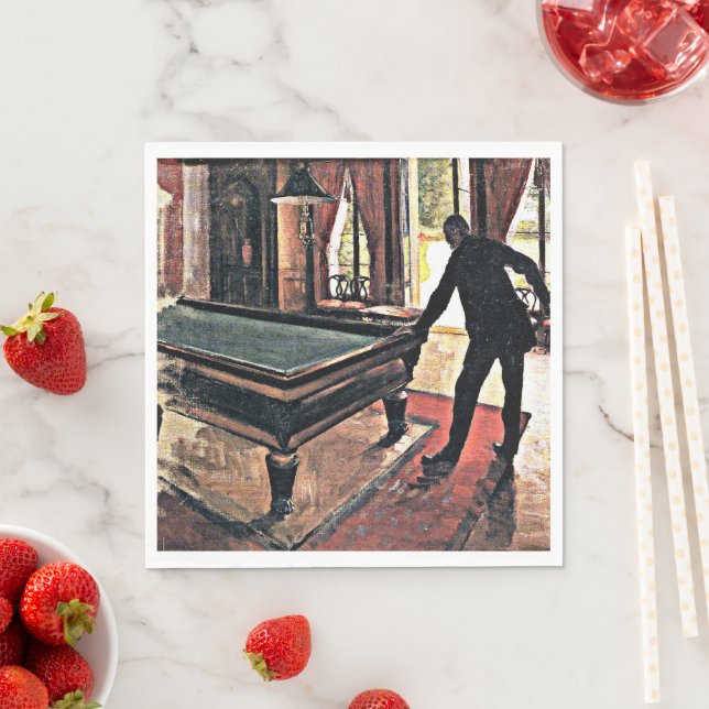 Servilleta De Papel Billar, pintura famosa, (In situ)