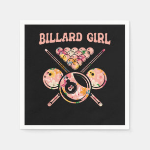 Servilleta De Papel Billiard Pool Player Billard 8-Ball