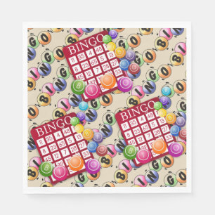 Servilleta De Papel Bingo Fun