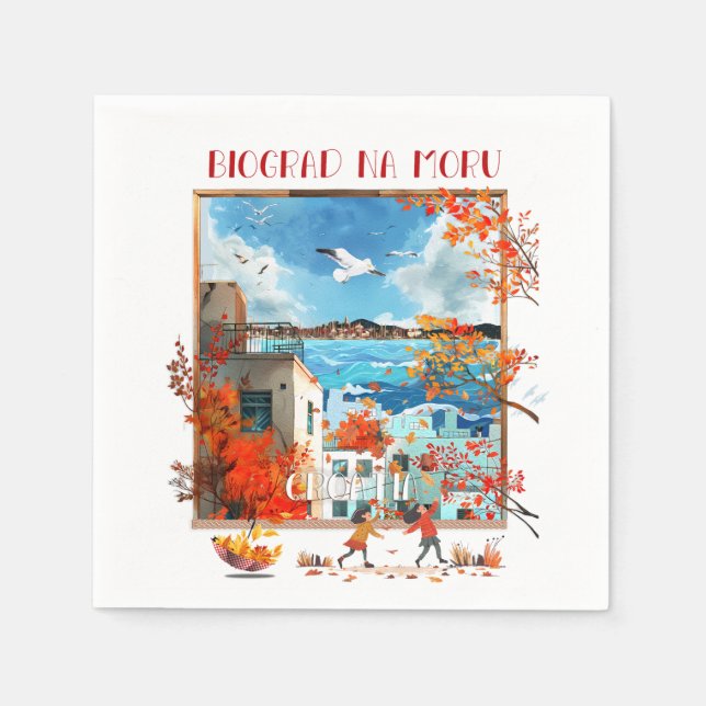 Servilleta De Papel Biograd na Moru 2 (Anverso)