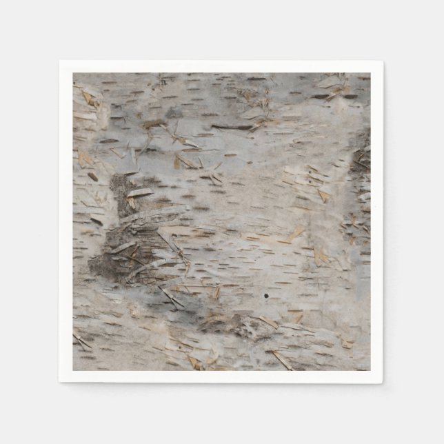 Servilleta De Papel Birch Bark (Anverso)
