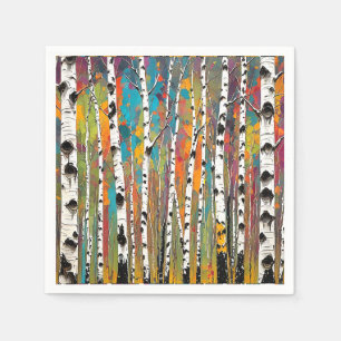 Servilleta De Papel Birch Woods Thunder_Cove