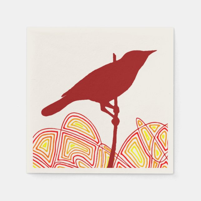 Servilleta De Papel Bird (Anverso)