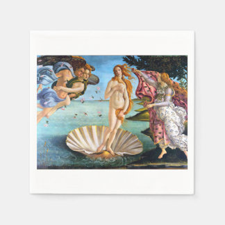 Servilleta De Papel Birth Of Venus Sandro Botticelli Restored Version