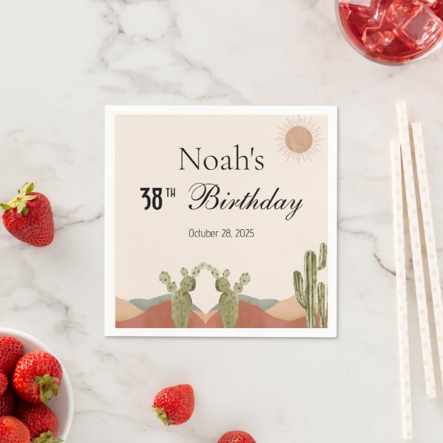 Servilleta De Papel Birthday  (In situ)